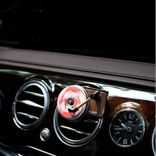 Retro Record Player Car Air Freshener Decoration